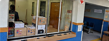 Admin and reception area upgrade